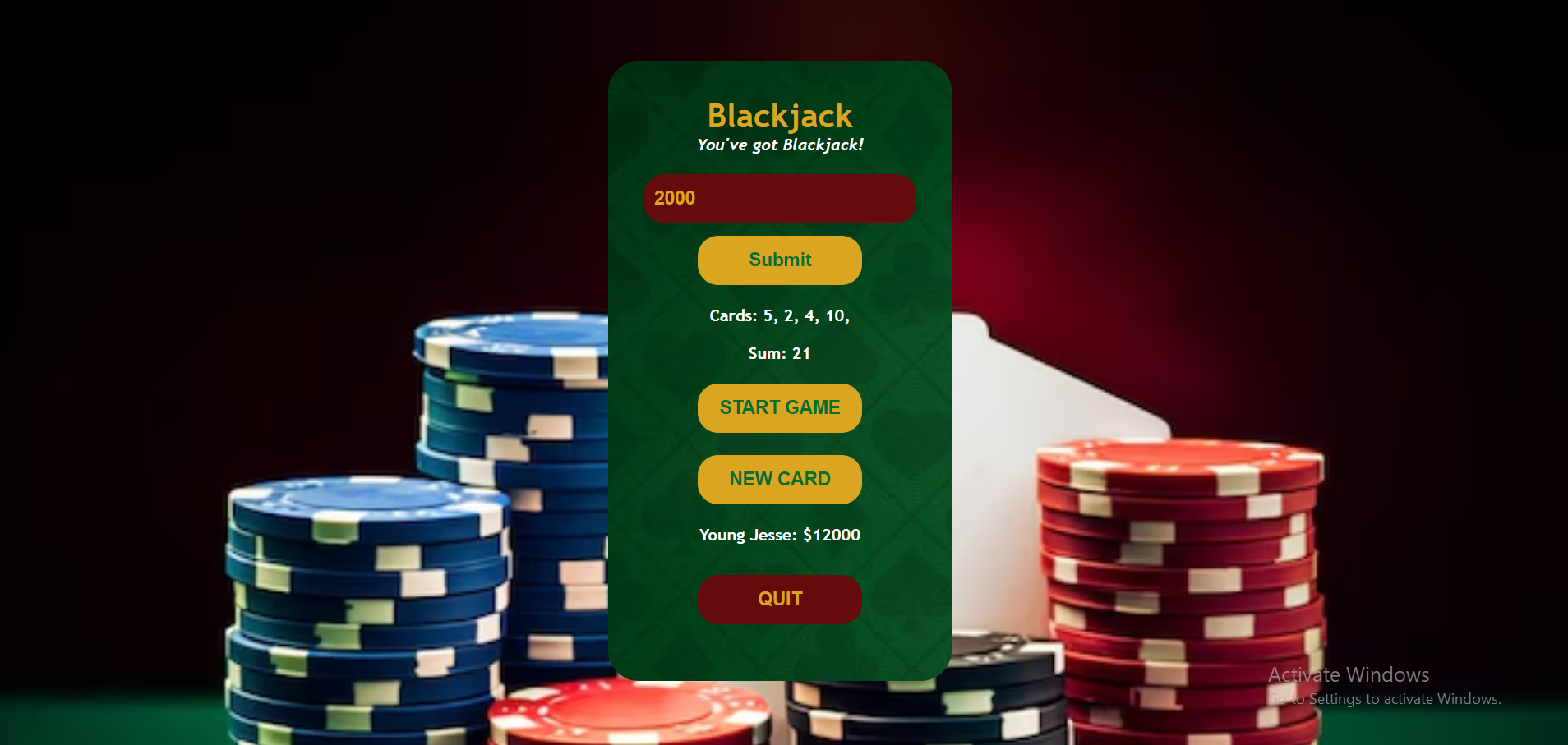 Blackjack Image 3