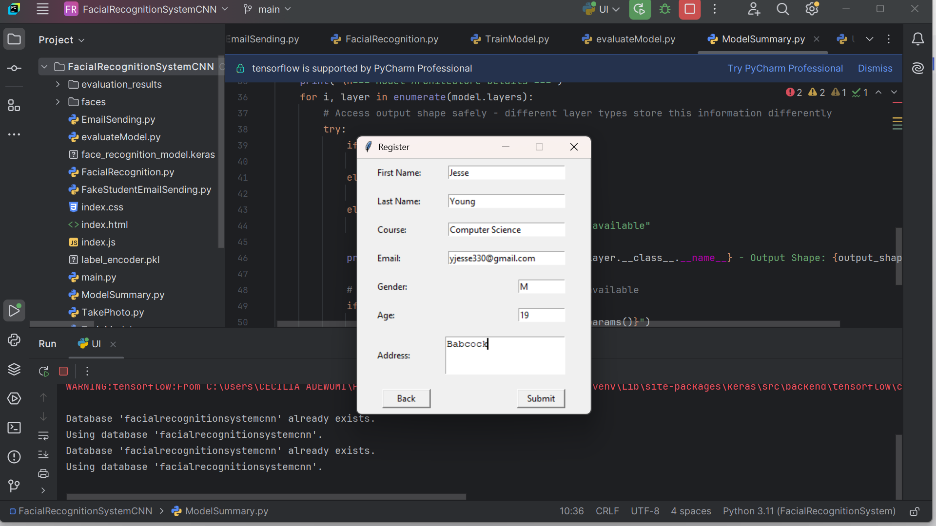 Facial Recognition System Image 2