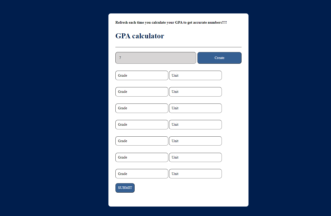 GPA Calculator Image 2