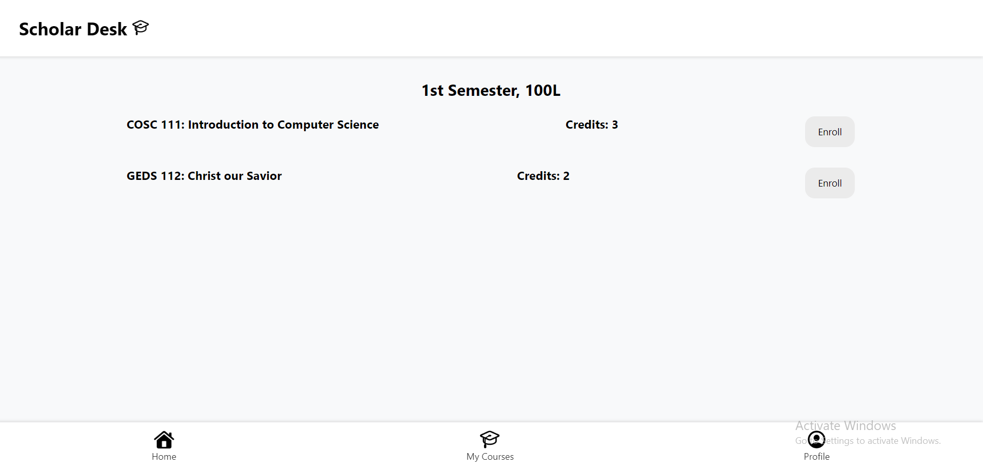 ScholarDesk Web Application Image 3