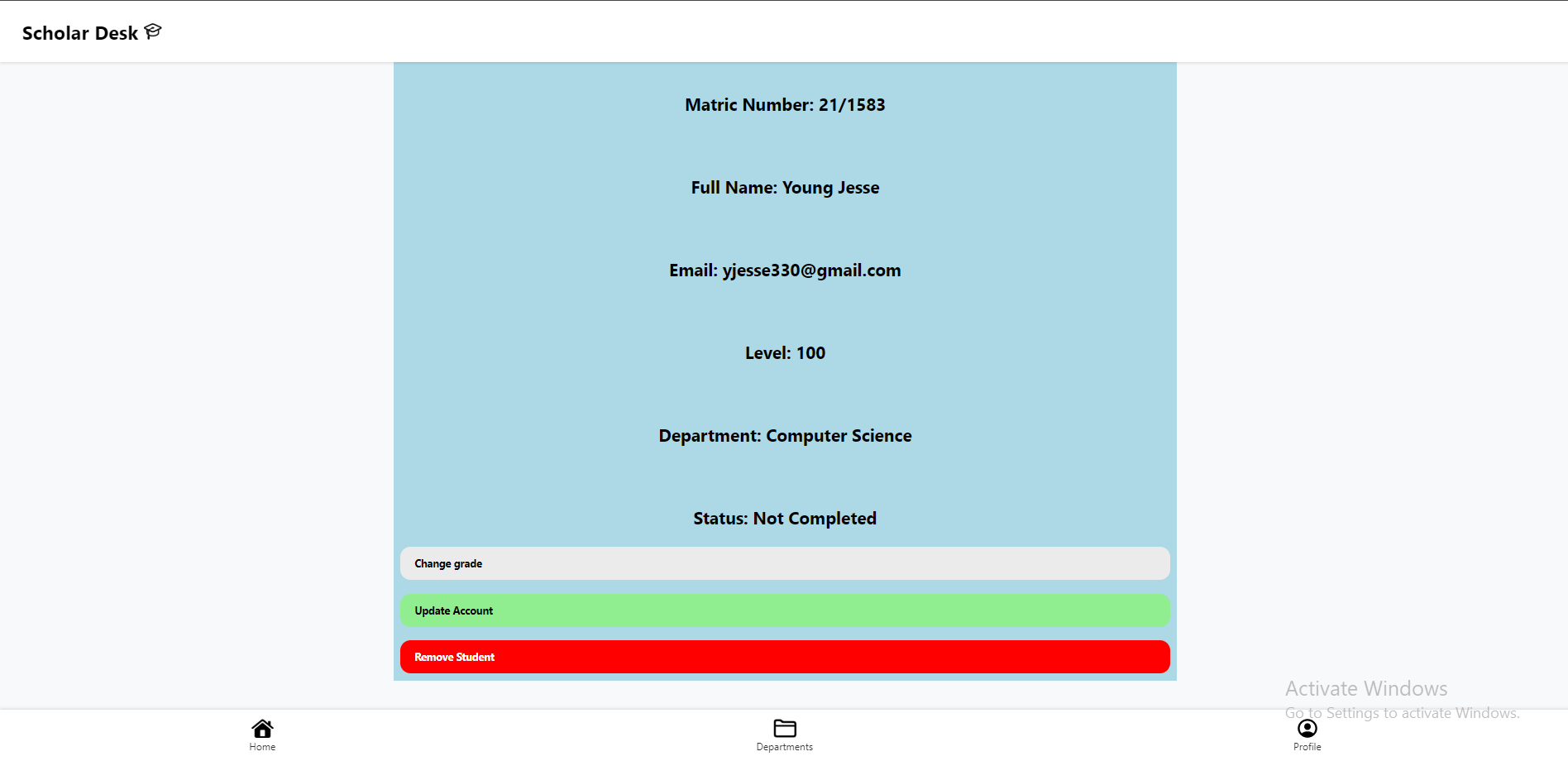 ScholarDesk Web Application Image 6